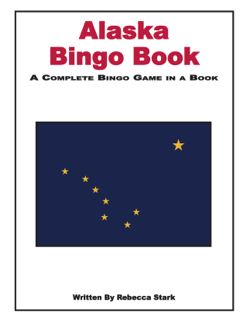 Alaska Bingo Book: Grades 4 and Up (495-6AP)