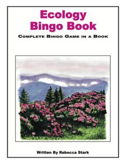 Ecology Bingo Book, Grades 5 and Up (448-4AP)