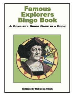 Famous Explorers Bingo Book, Grades 4 and Up (474-3AP)