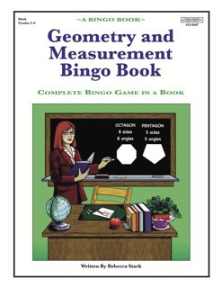 Geometry & Measurement Bingo Book, Grades 3-6 (453-0AP)
