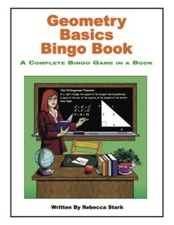 Geometry Basics Bingo Book, Grades 5-8 (460-3AP)