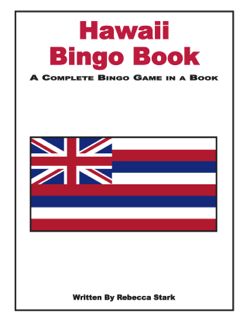 Hawaii Bingo Book: Grades 4 and Up (504-9AP)