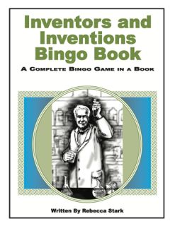 Inventors and Inventions Bingo Book, Grades 4 and up (425-5AP)