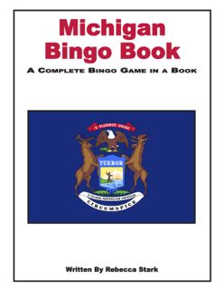 Michigan Bingo Book: Grades 4 and Up (515-4AP)