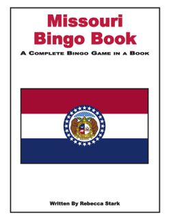 Missouri Bingo Book: Grades 4 and Up (518-9AP)