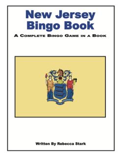 New Jersey Bingo Book: Grades 4 and Up (523-5AP)