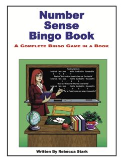 Number Sense Bingo Book, Grades 48 (458-1AP)