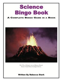 Science Bingo Book, Grades 14 (463-8AP)