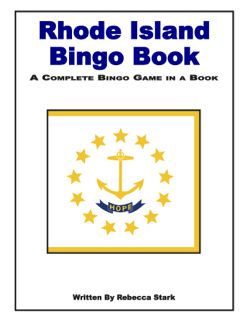 Rhode Island Bingo Book: Grades 4 and Up (532-4AP)