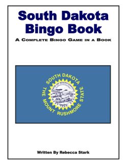 South Dakota Bingo Book: Grades 4 and Up (534-0AP)