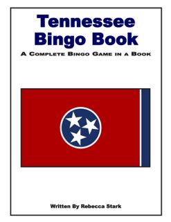 Tennessee Bingo Book: Grades 4 and Up (535-5AP)