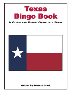 Texas Bingo Book: Grades 4 and Up (536-7AP)