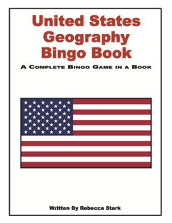 U.S. Geography Bingo Book, Grades 4 and Up (467-0AP)