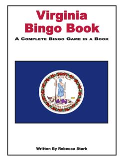 Virginia Bingo Book: Grades 4 and Up (539-1AP)