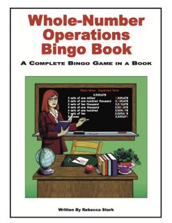 Whole Number Operations Bingo Book, Grades 3-6 (451-4AP))