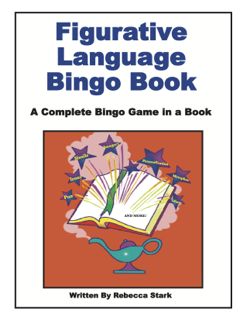 Figurative Language and Other Literary Devices Bingo Book, Gr. 4 and Up (422-0AP)